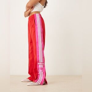 ADIBREAK PANTS Better Scarlet / Semi Lucid Fuchsia women’s Large